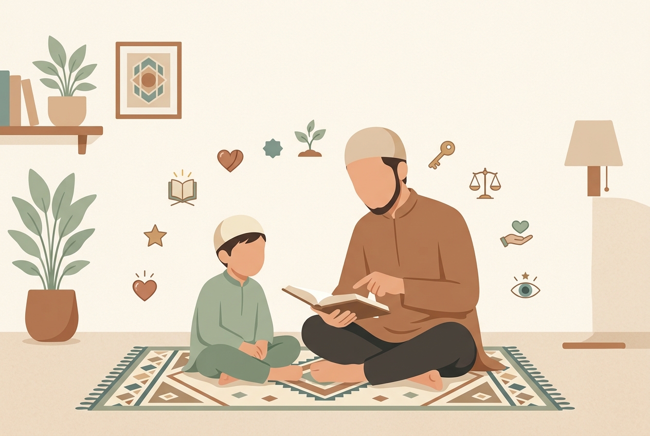 8 Kaidah Mendidik Anak ala Rasulullah ﷺ